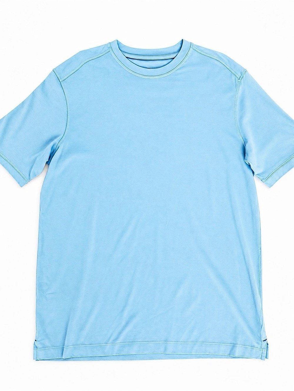 Tommy Bahama Pima Cotton/Modal Tee Short Sleeve Blue Size Small